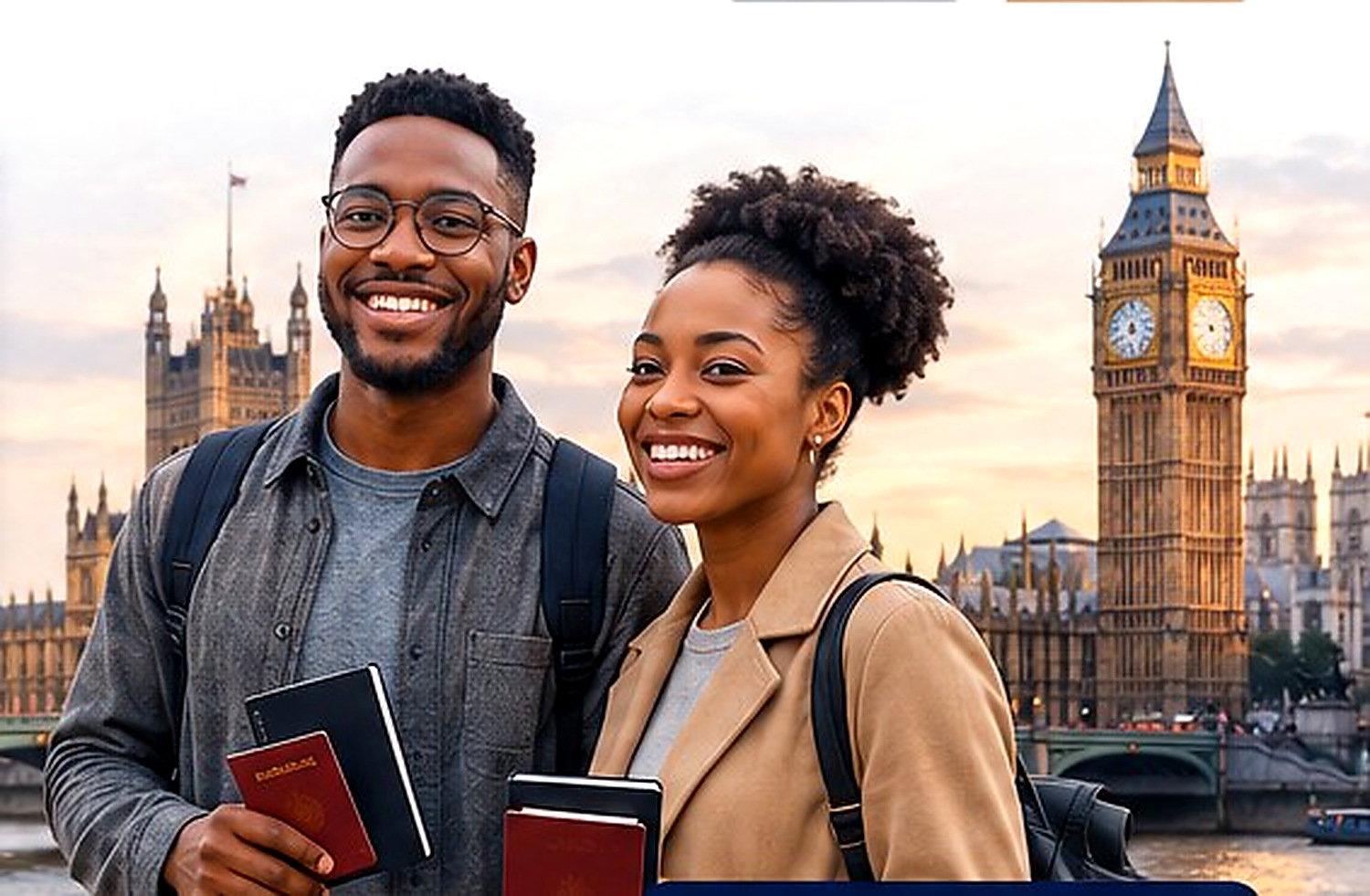 International students and professionals in London